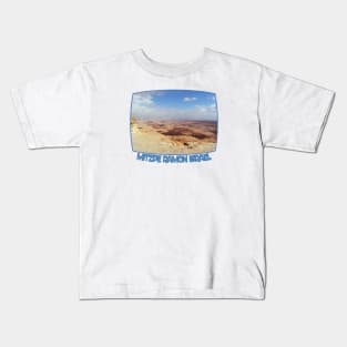 Israel, Mitzpe Ramon. Ramon Crater Kids T-Shirt